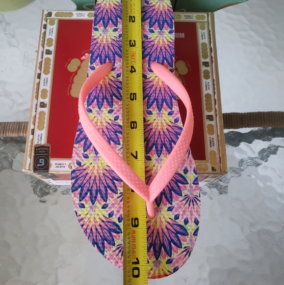 Victoria's Secret Boho Floral Sandals Size: 8.5 Flip Flop, Beach & Casual NWT - Picture 7 of 12